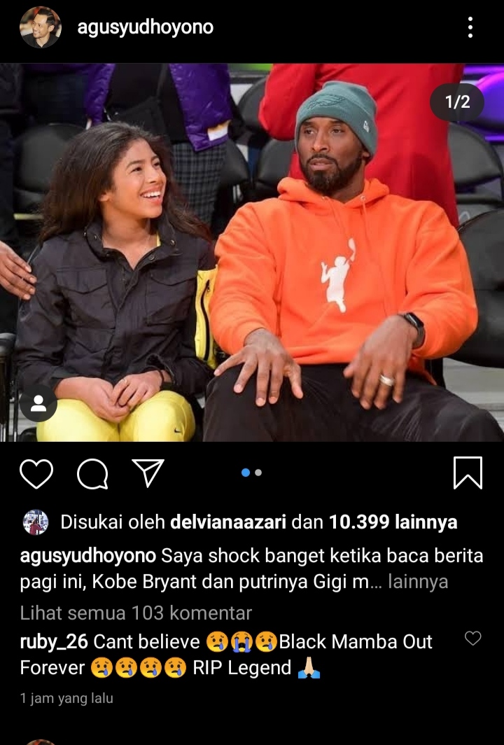 Putra SBY Sebut Kobe Bryant Inspirasi Kedai Pena